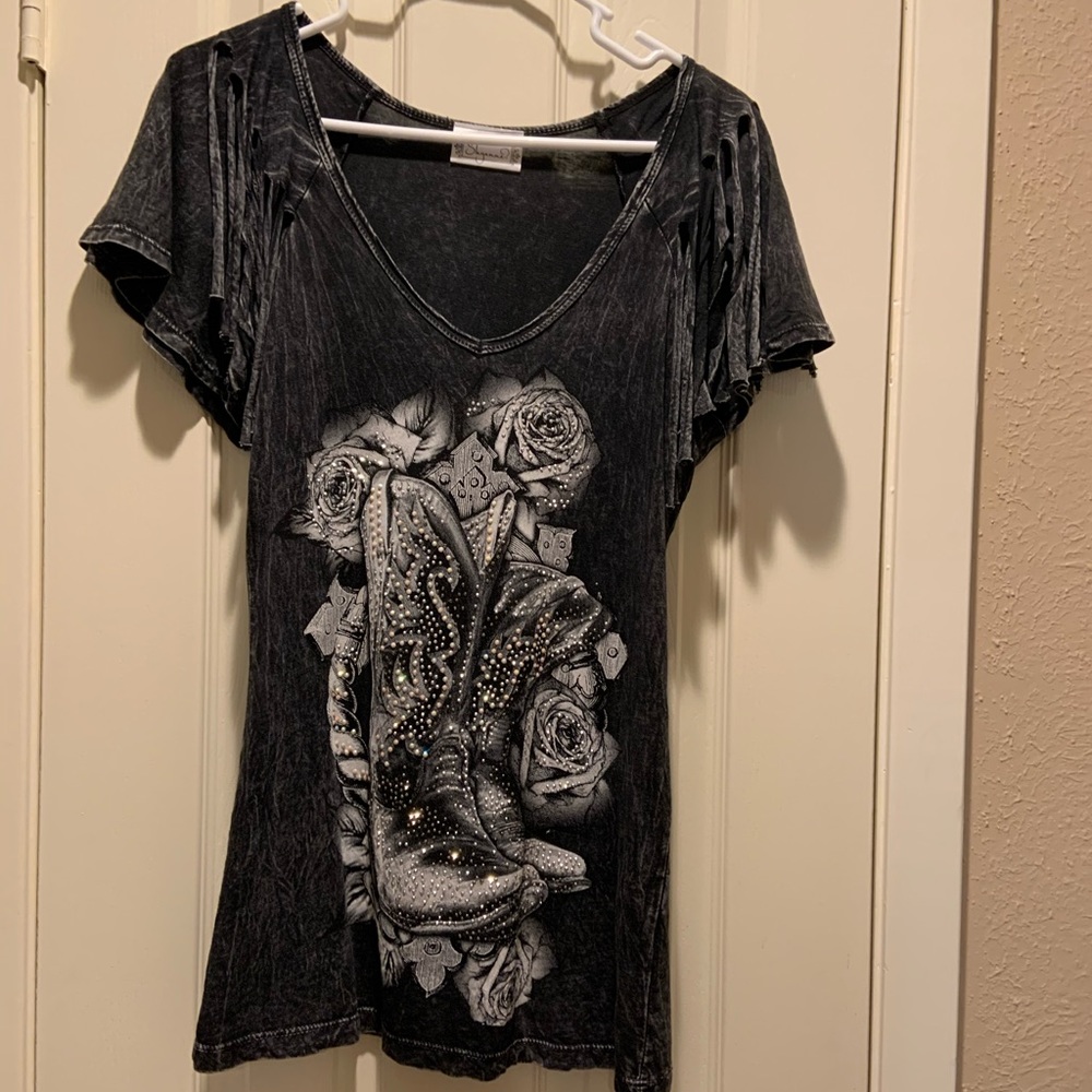 Shyanne western top.  Excellent condition.